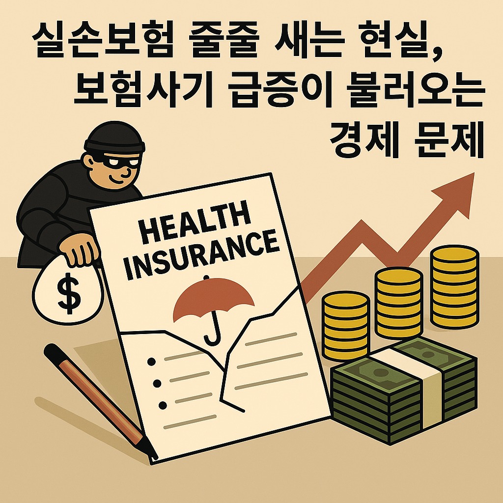 실손보험 줄줄 새는 현실, 보험사기 급증이 불러오는 경제 문제
관련된 사진