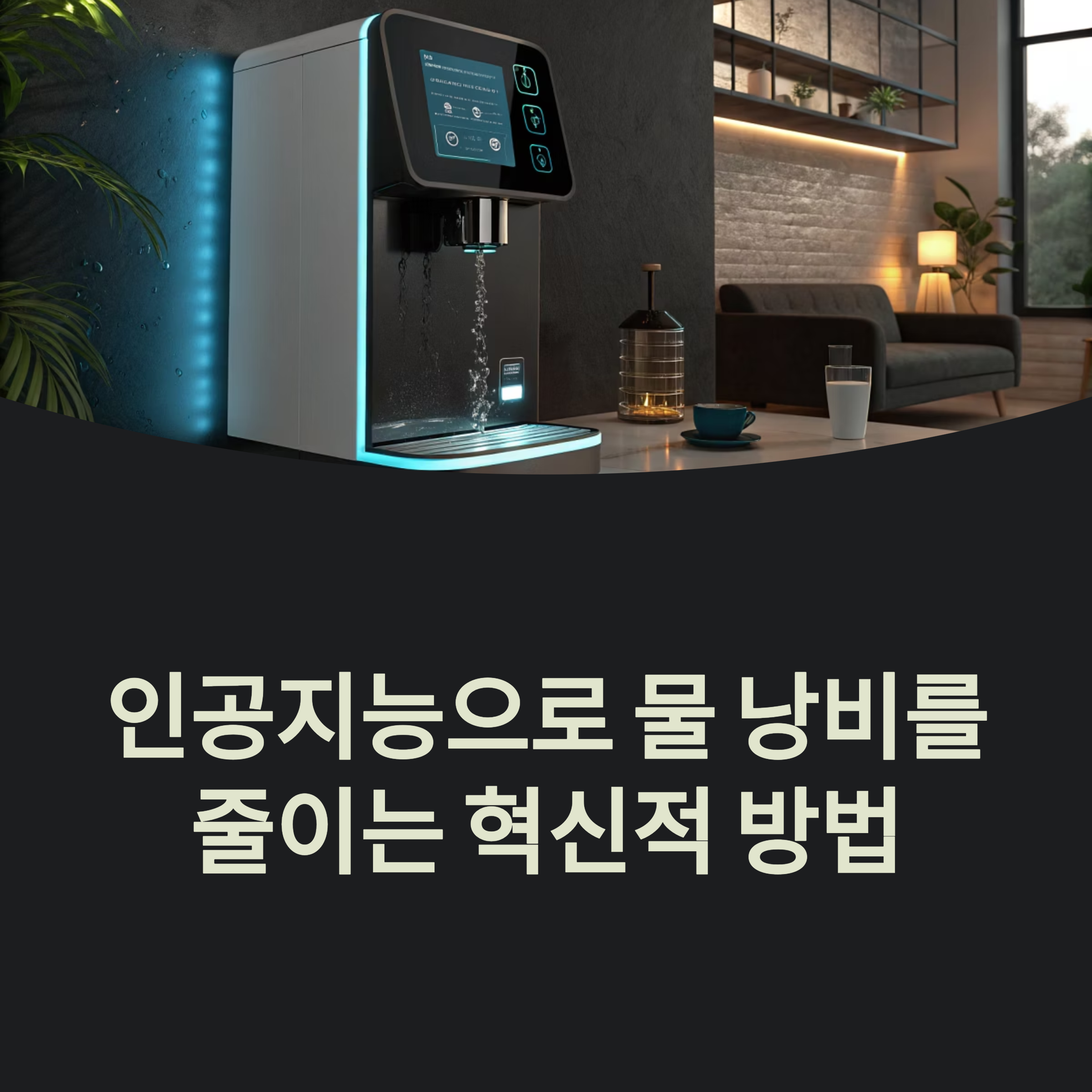 AI로 물 절약, 스마트 농업부터 가정용 IoT까지, 인공지능이 바꾸는 물 절감 혁신 전략