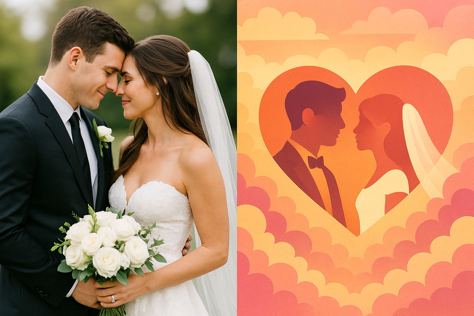 사랑하는 사람과 결혼하는 꿈