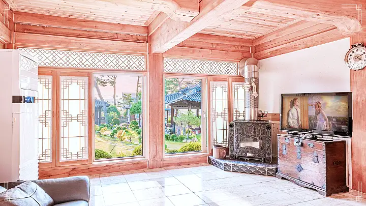 생방송오늘저녁 소나무 기와집 한옥 스테이 숙소 독채 온수풀장 스파 대부도 펜션 추천