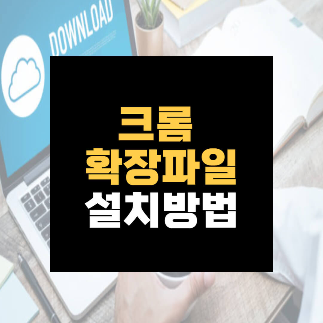 크롬 확장파일