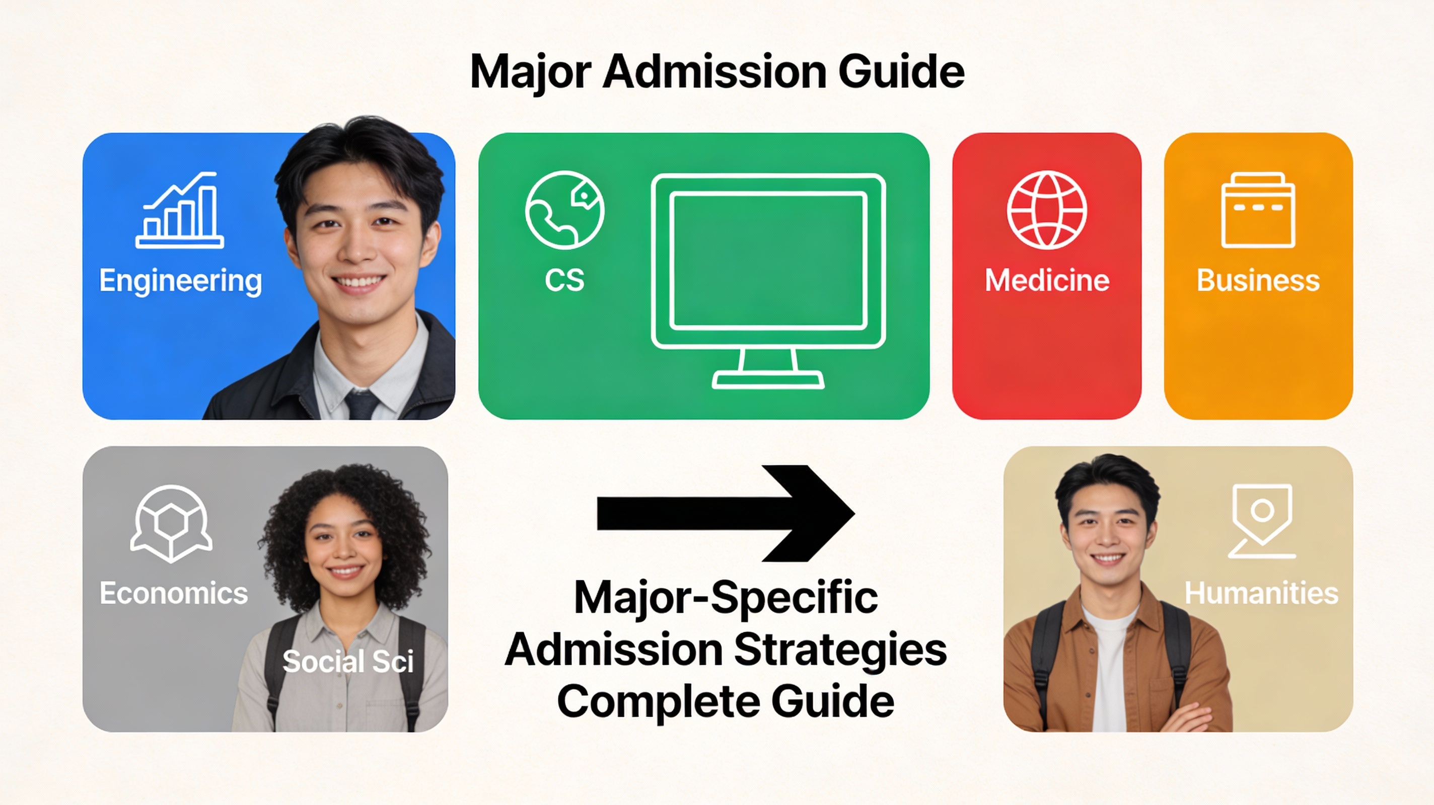 전공별 입시 전략: 공학&middot;컴퓨터&middot;의학&middot;경영&middot;경제&middot;사회과학&middot;인문 계열 완전 가이드