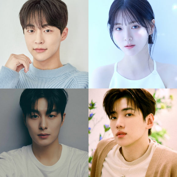 배우 배인혁, 김지은, 정건주, 재찬이 '체크인 한양'으로 호흡을 맞춘다. [사진=유유컴퍼니, HB엔터테인먼트, 사람엔터테인먼트, 동요엔터테인먼트]