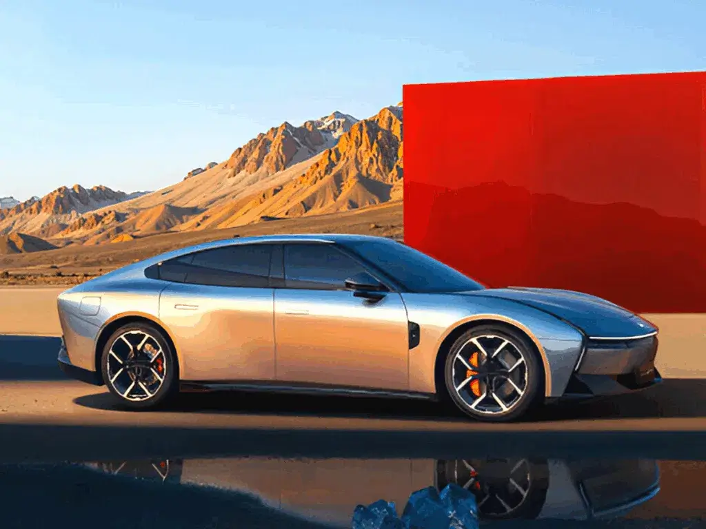 중국 전기차 샤오펑 P7 쿠페