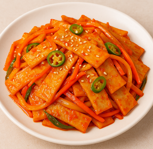 밑반찬 고민 끝! 매콤한 어묵볶음 레시피