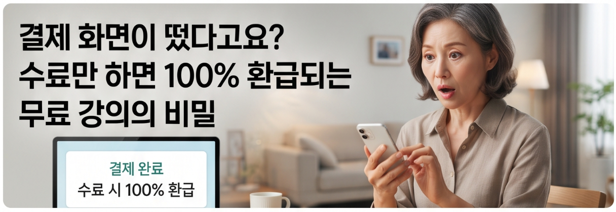 "60대도 들을 수 있나요?" 서울런 4050 무료 강의 총정리 (만 64세까지&middot;전액 환급)