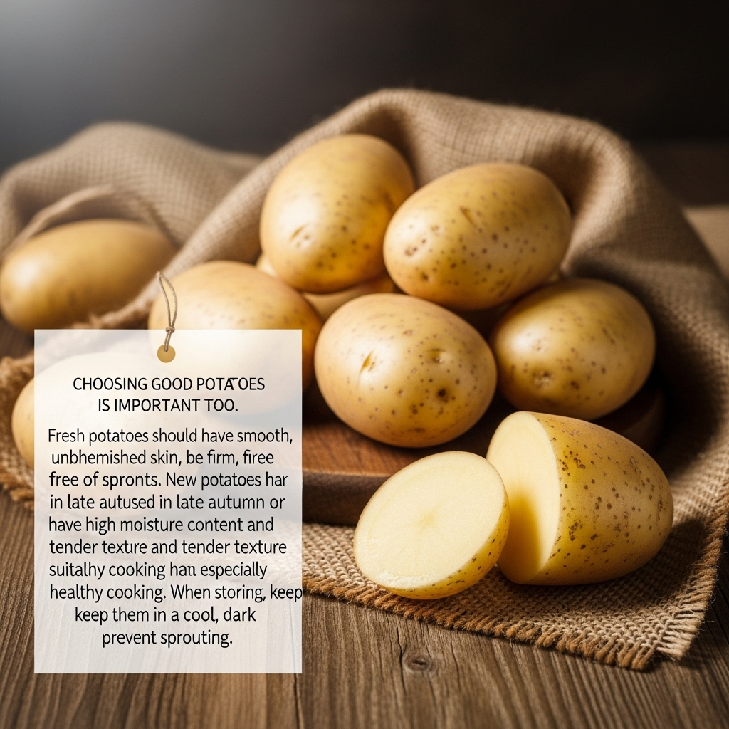 좋은 감자 고르는 법도 중요해요