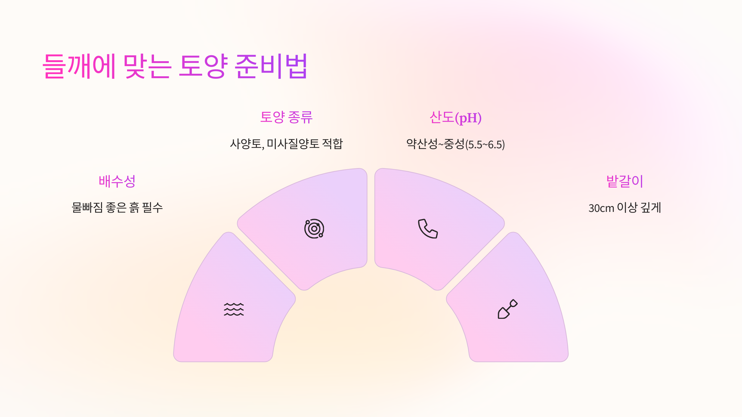 🌾 들깨에 맞는 토양 준비법