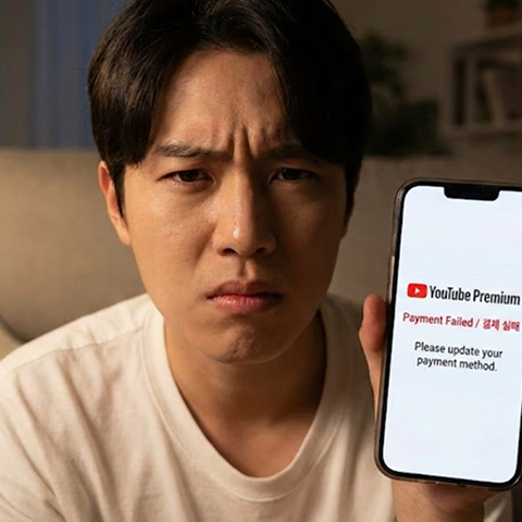 유튜브 프리미엄 우회 결제 막힘 해결 14900원 시대의 생존 전략