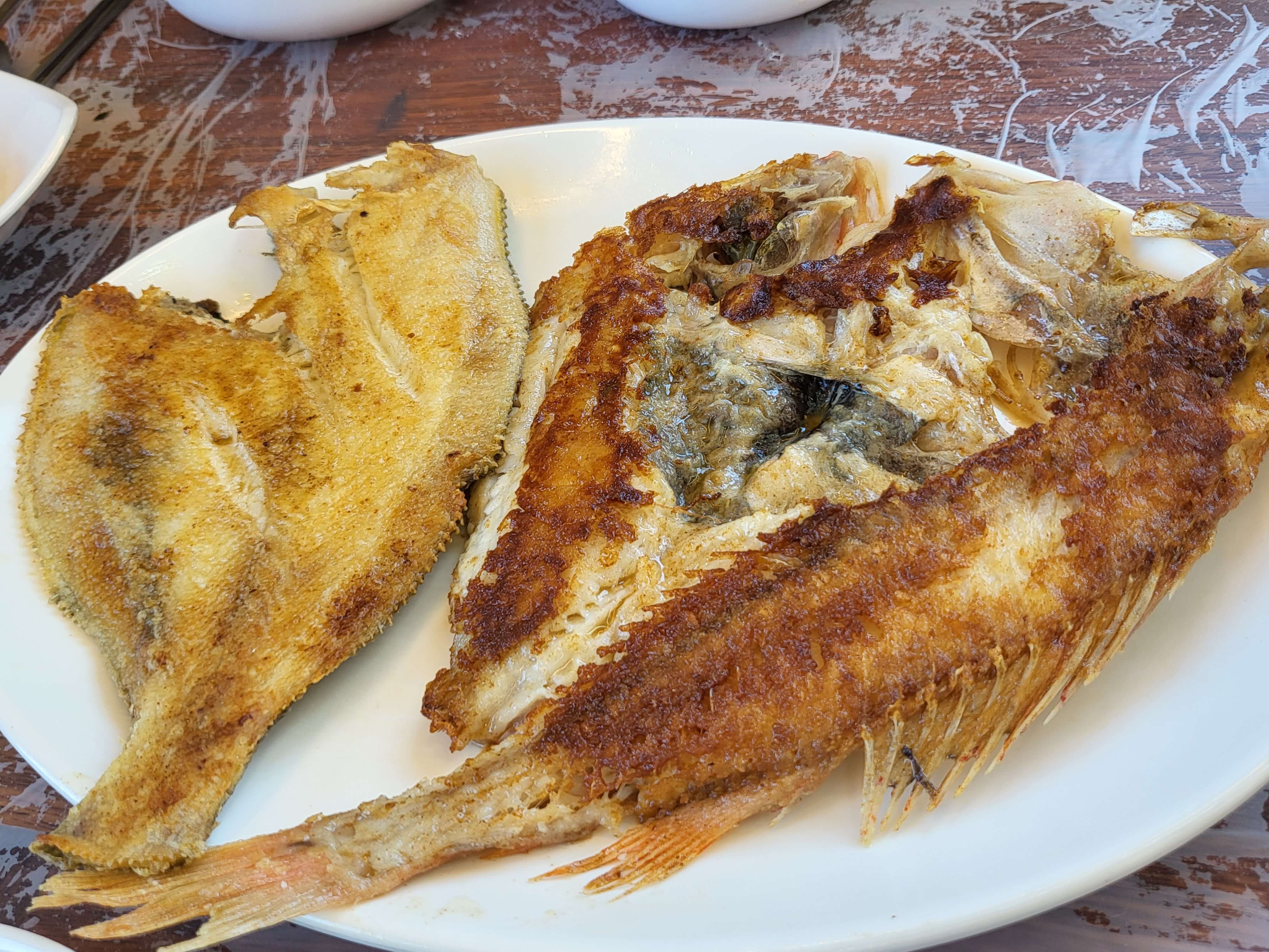 신진도 행복한 아침 볼락, 가자미 생선구이-1