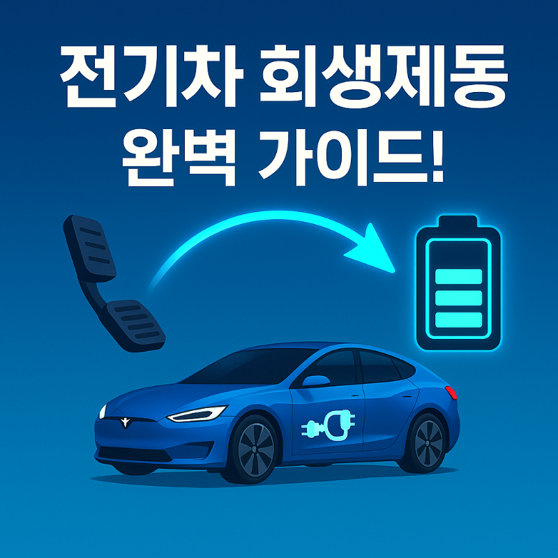 전기차 회생제동 완벽 가이드: 원리·장단점·운전 꿀팁까지! 썸네일