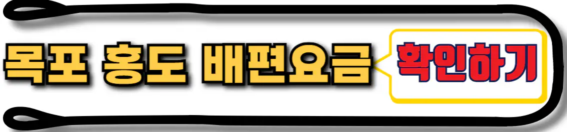 홍도 배편 요금