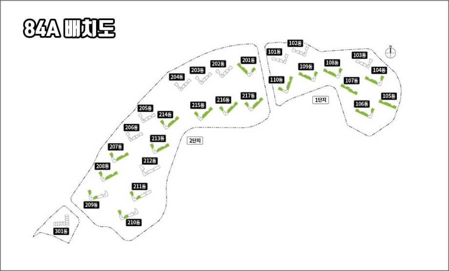 84a배치도