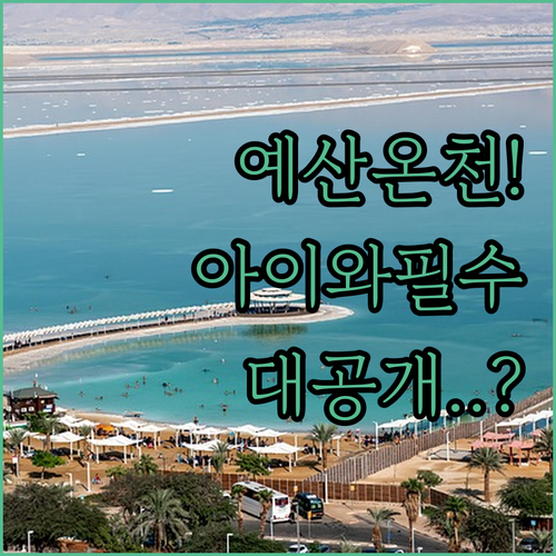 아이와 가기 좋은 예산 온천 호텔 리..