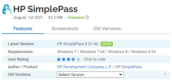 HP-SimplePass