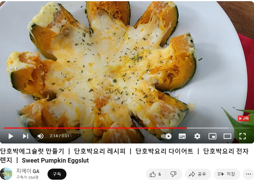 단호박 효능과 부작용, 좋은 단호박 고르는 법
