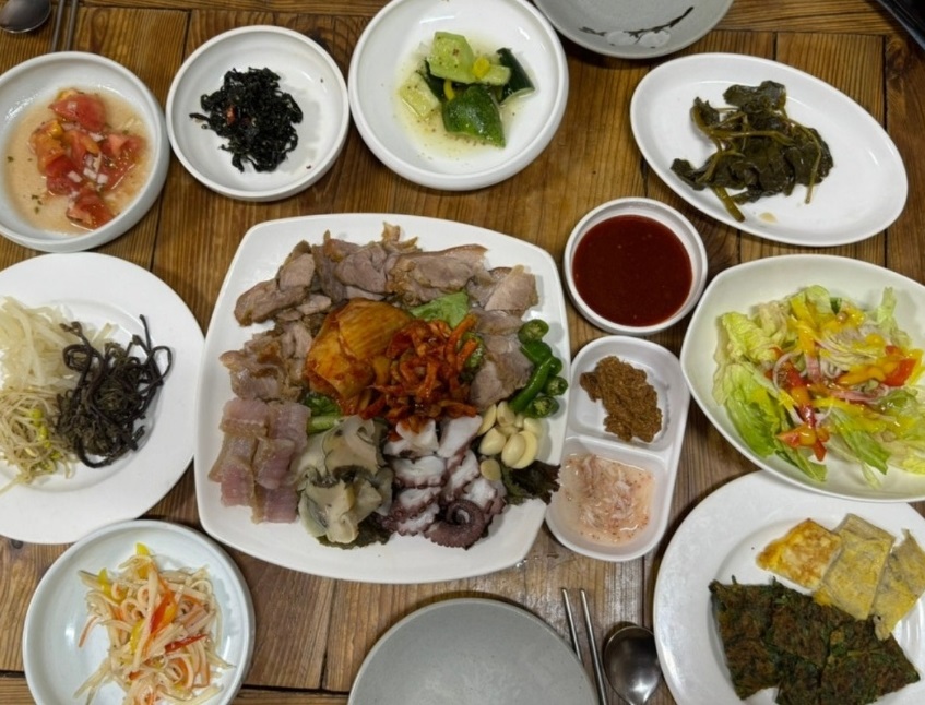 창녕-부잣집보쌈-해물보쌈-삼합