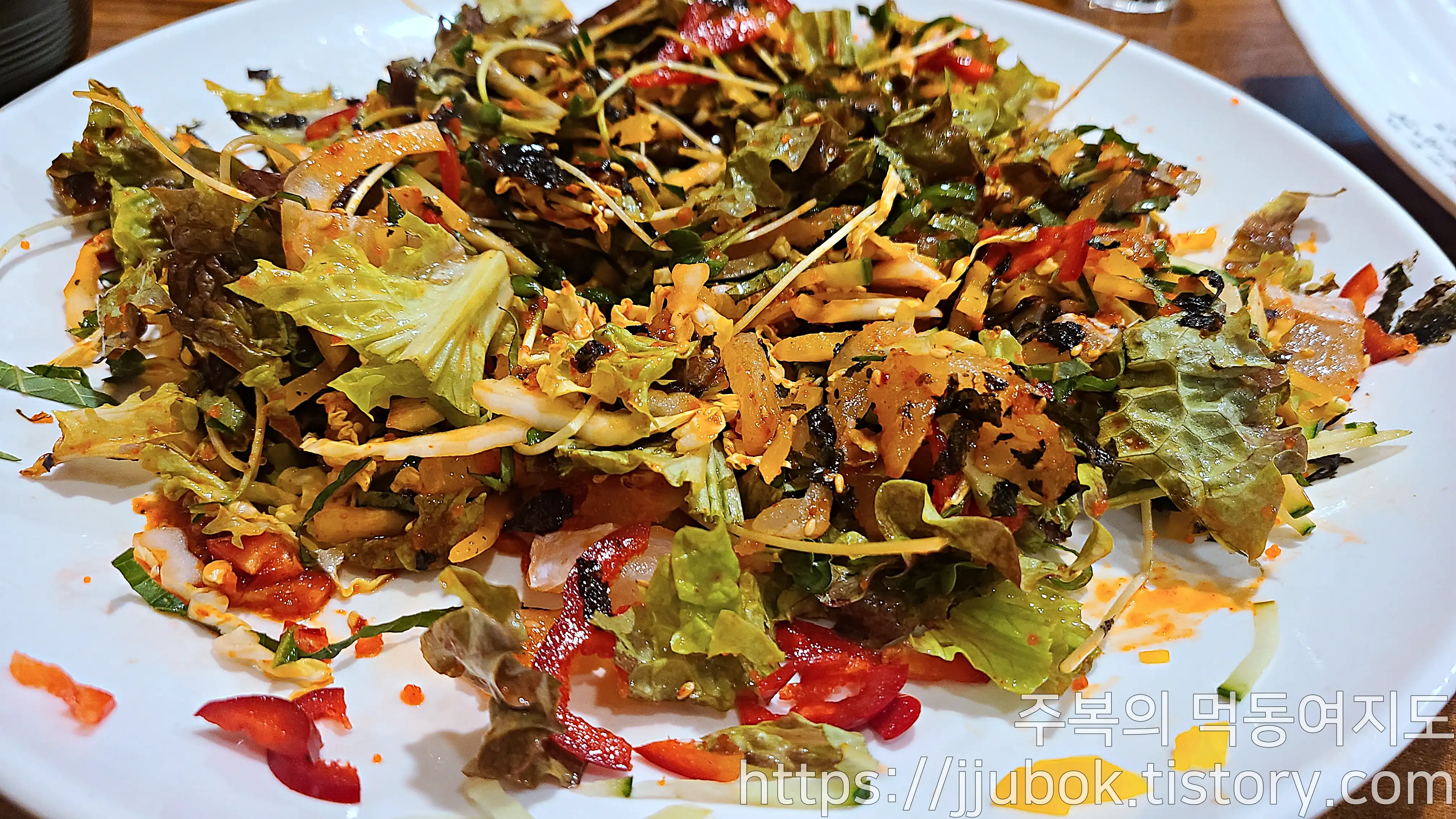 유래초밥-회무침-4