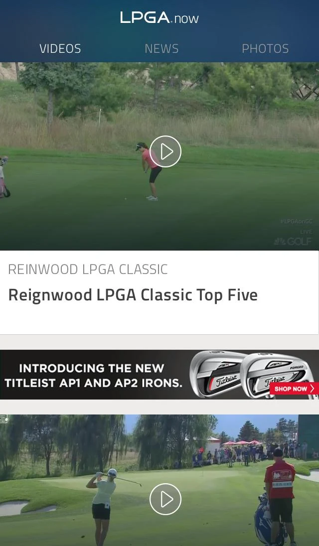 lpga 실시간 스코어, LPGA Now