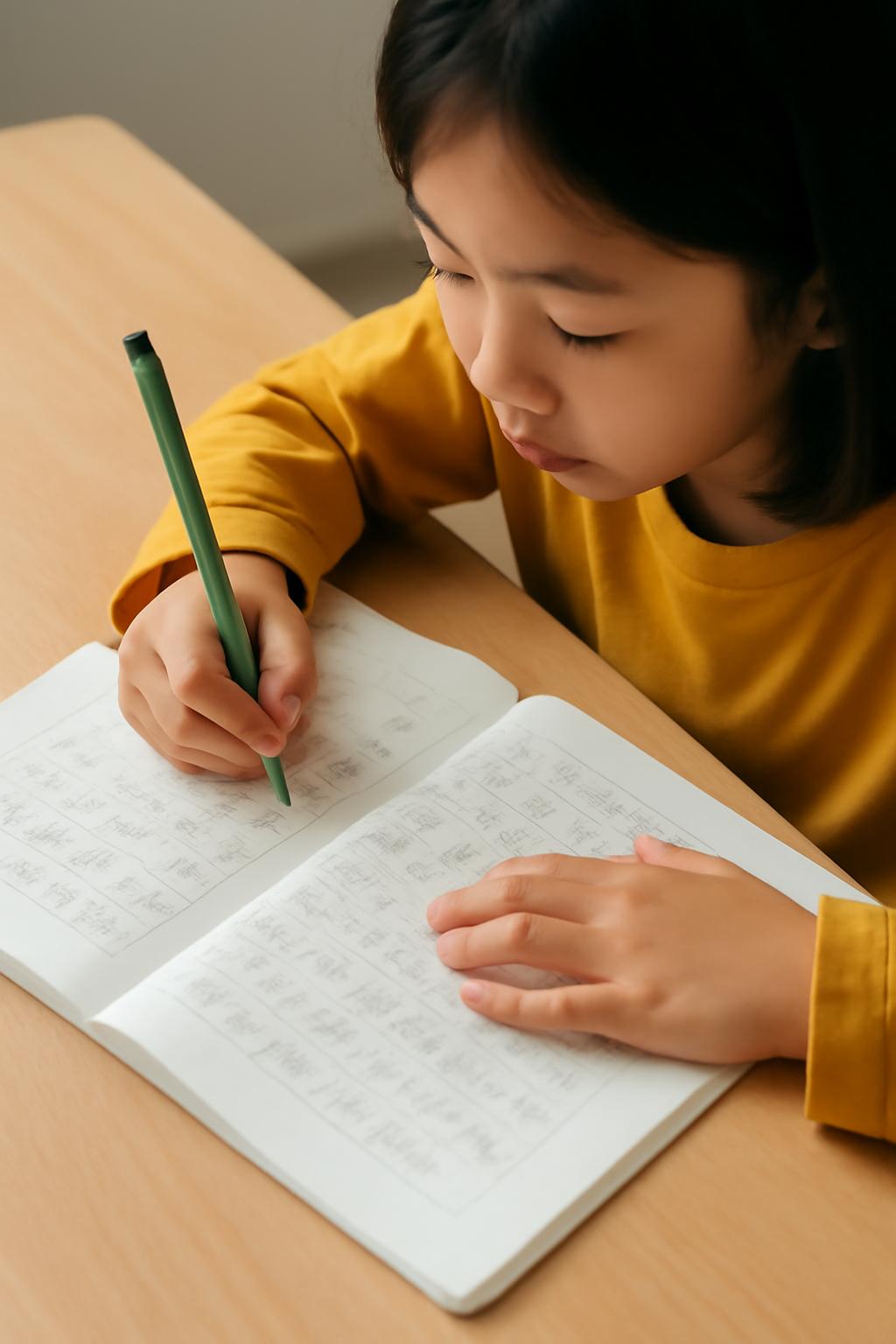 초등학생 반듯한 글씨체 만들기 2