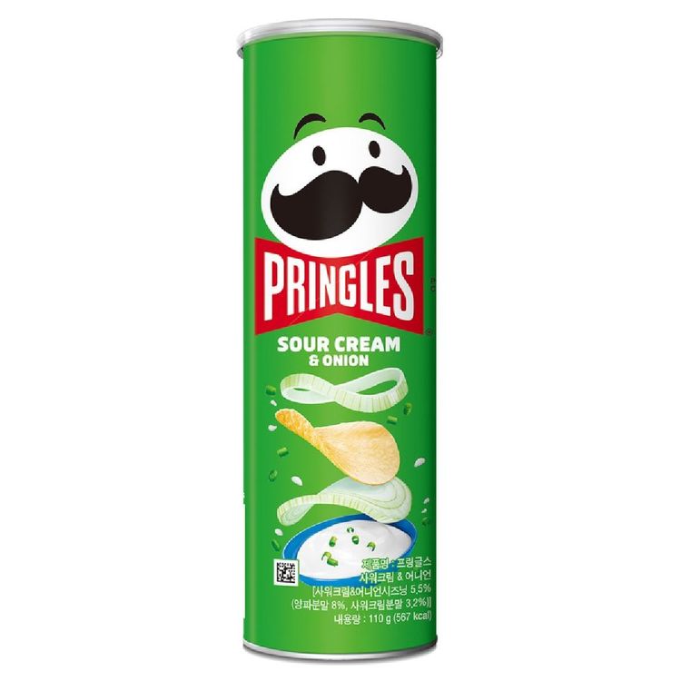 프링글스 종류별 맛 특징 비교, 칼로리, 추천 대상 샤워크림앤어니언(양파맛)