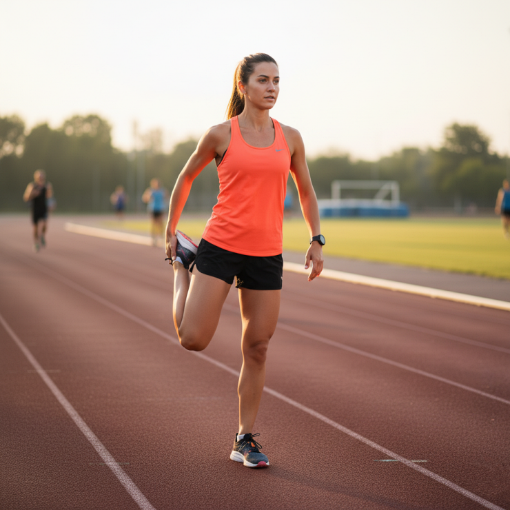 러닝 전후 스트레칭