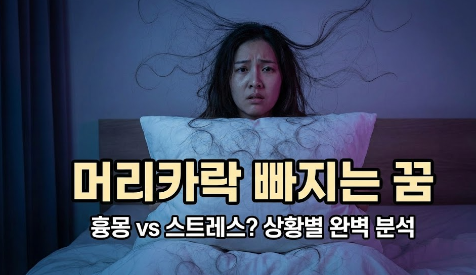 머리카락 빠지는 꿈 해몽