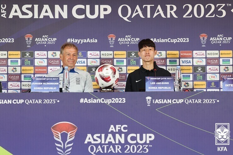 클린스만 감독과 이재성의 기자 회견