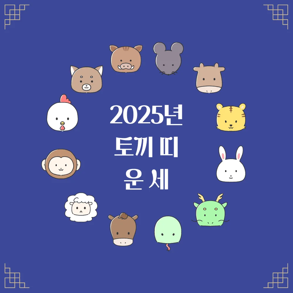 2025년 토끼띠 운세 썸네일