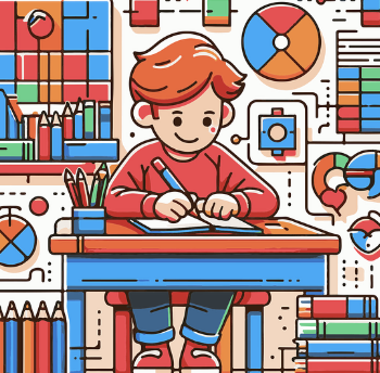 시험전략 짜는 학생 사진