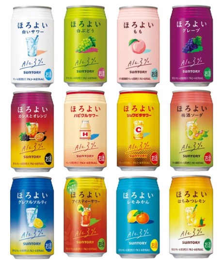 일본의 캔맥주 : 호로요이의 이미지