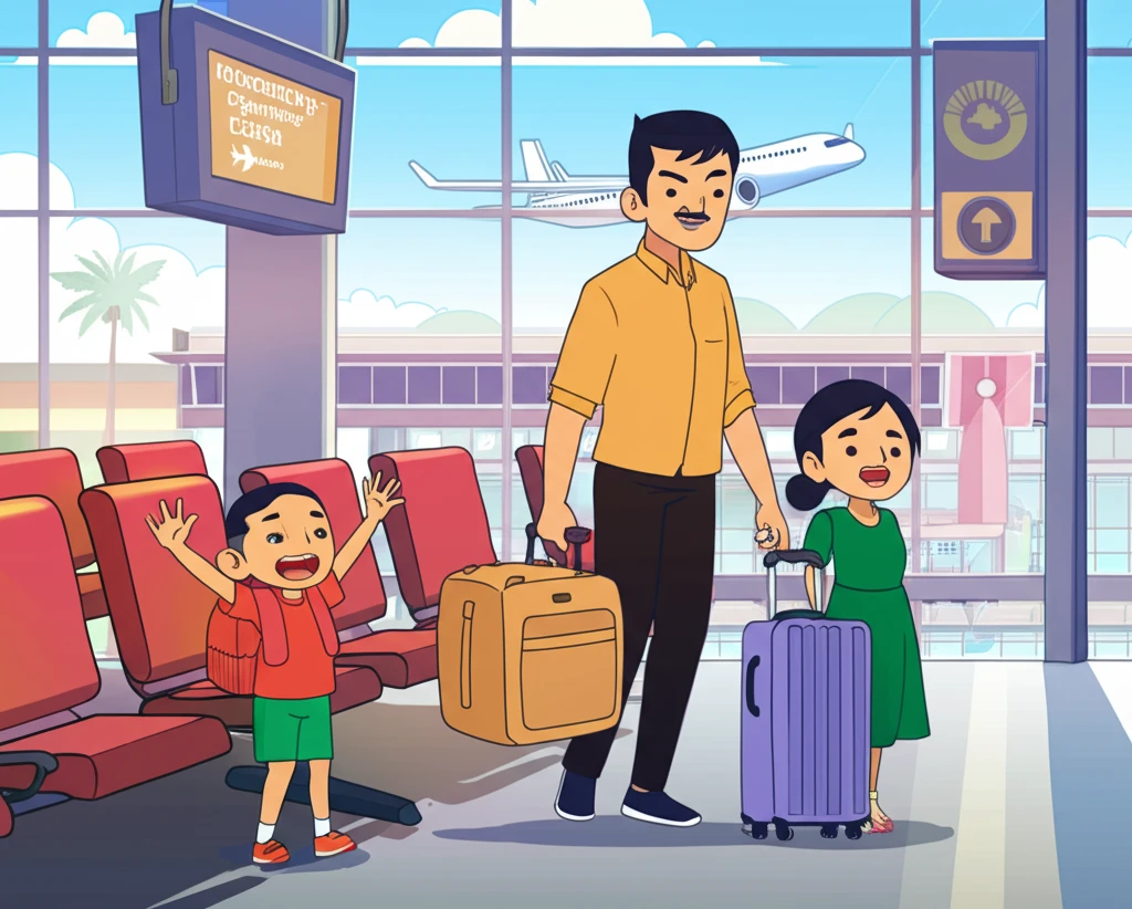 출국 심사, 이제 걱정 끝! 애엄마 