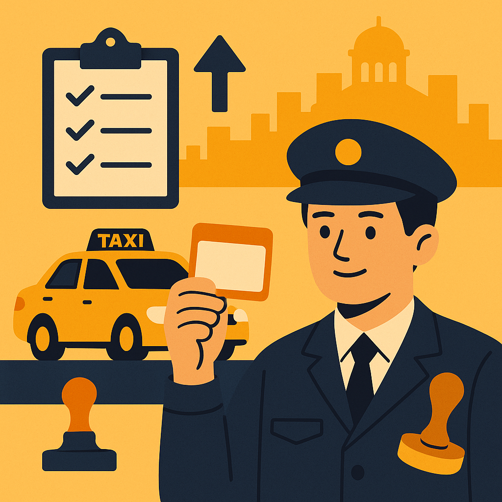 개인택시 면허 자격조건