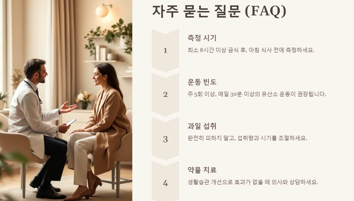 공복혈당 낮추는 방법