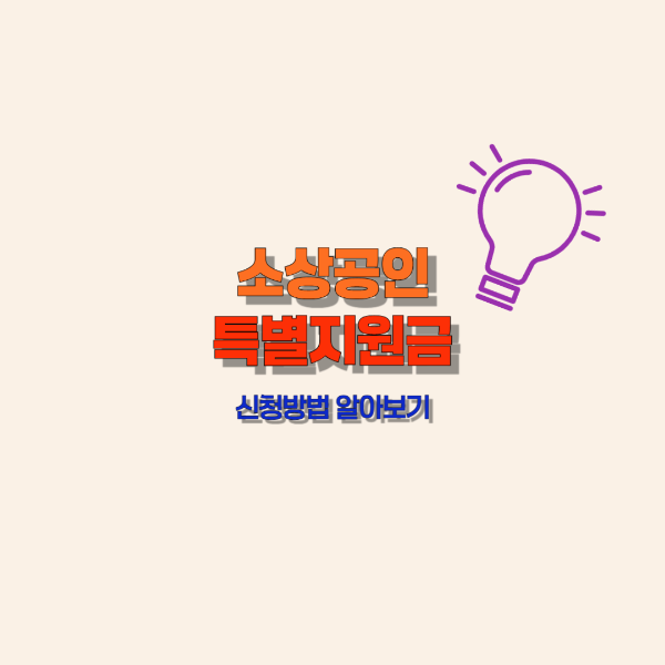 소상공인특별지원금