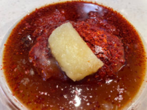 비빔국수 양념장 만드는법 - 마늘 1작은술