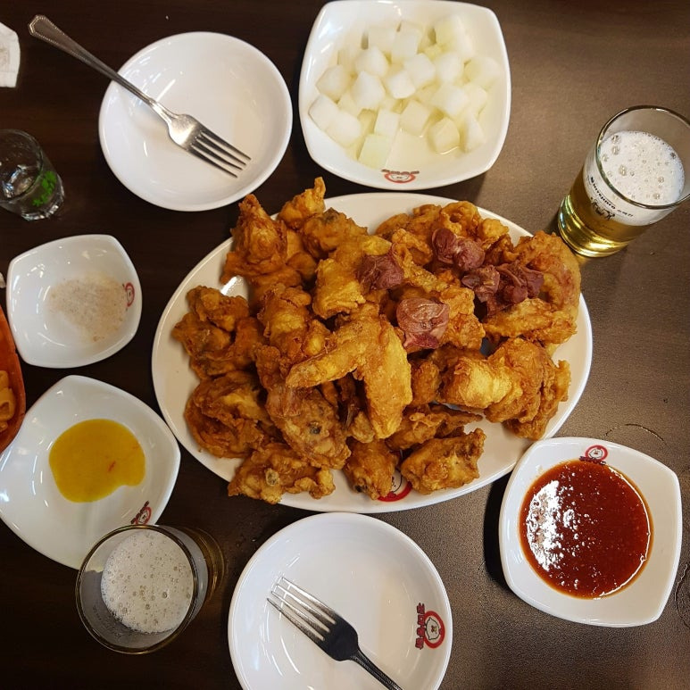수원 통닭거리 대장 '진미통닭'