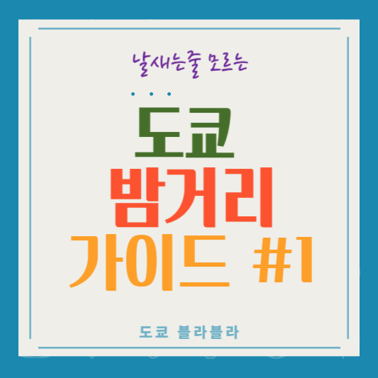 도쿄 밤거리