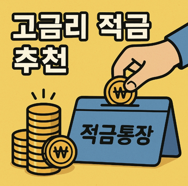 고금리 적금 추천 사진