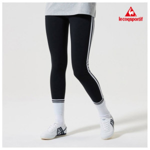 르꼬끄스포르티브 르꼬끄레깅스 U QB 네오선데이 냉감트리코트 레깅스 BLK BLK QM122HPF12