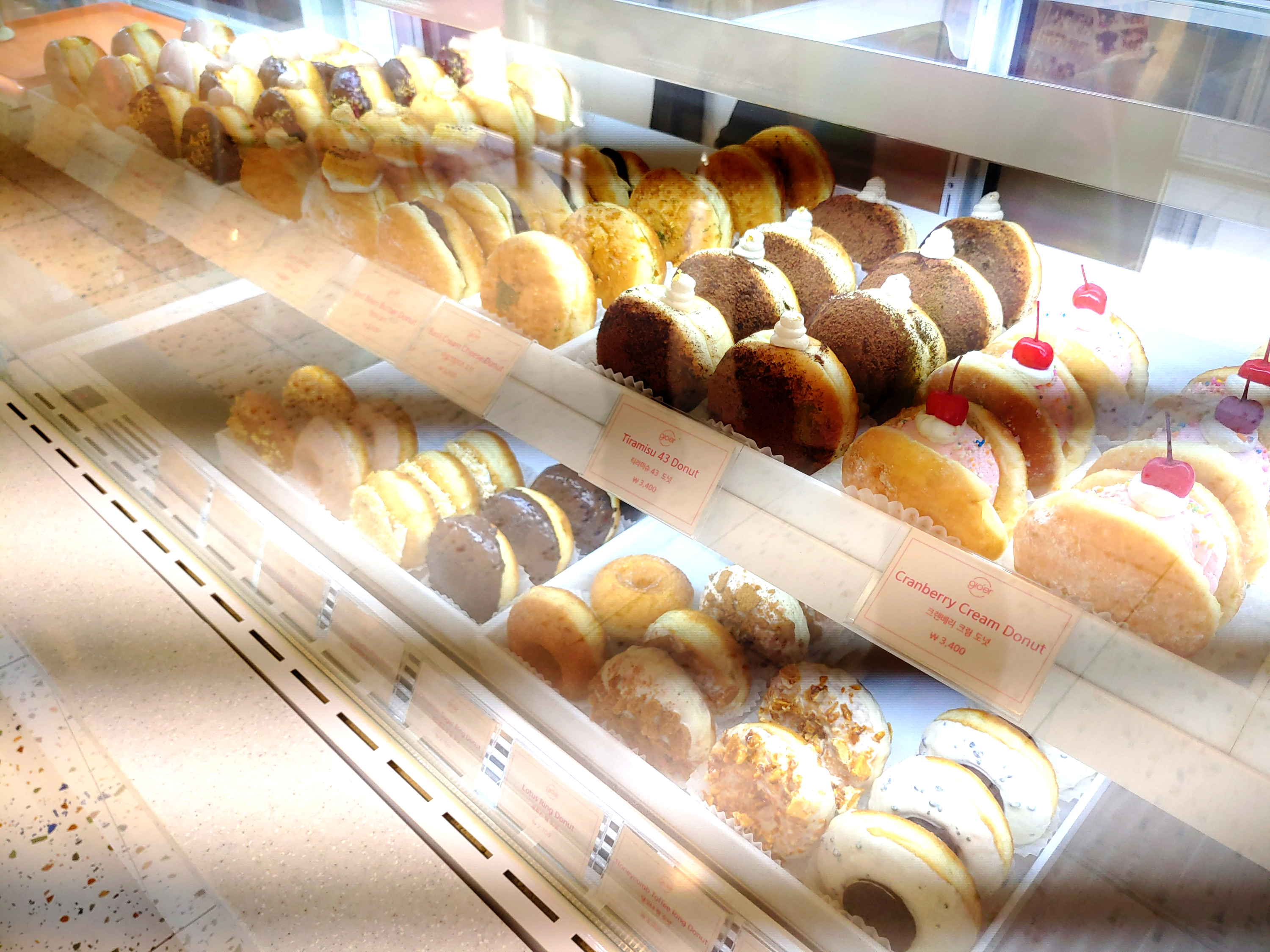 부평 수제도넛 카페 글로어 도넛들