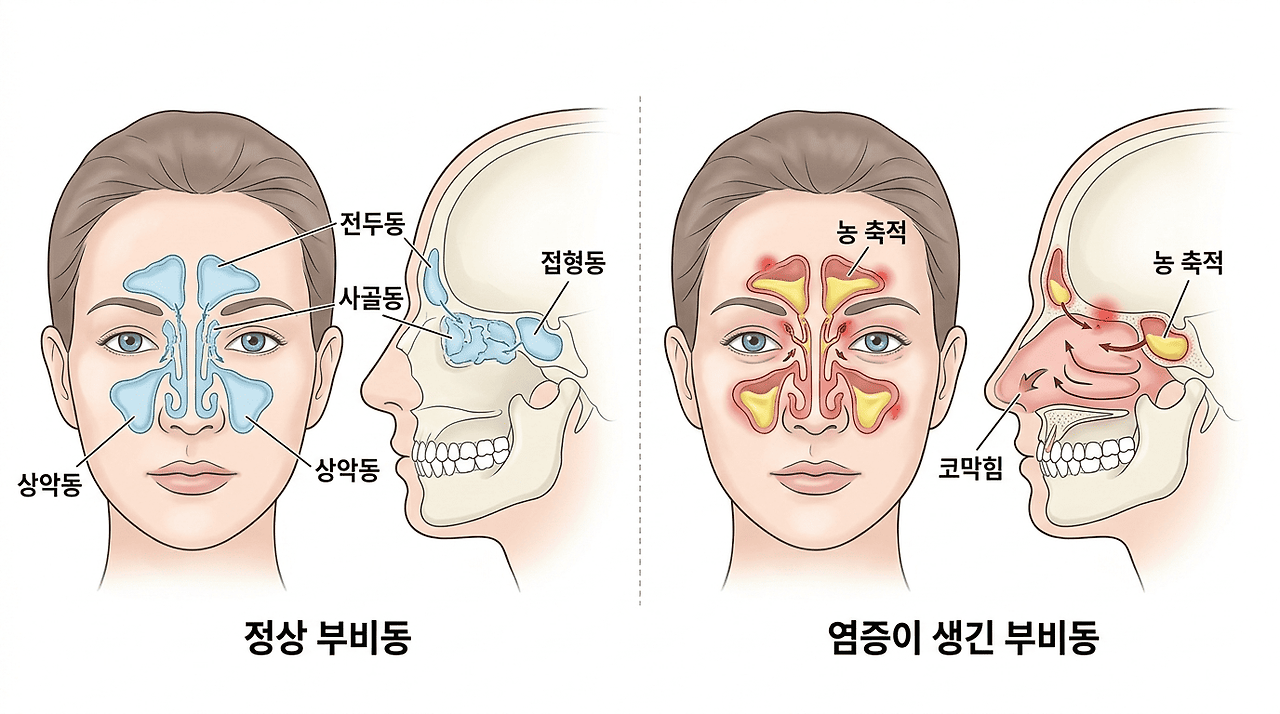 부비동염 설명