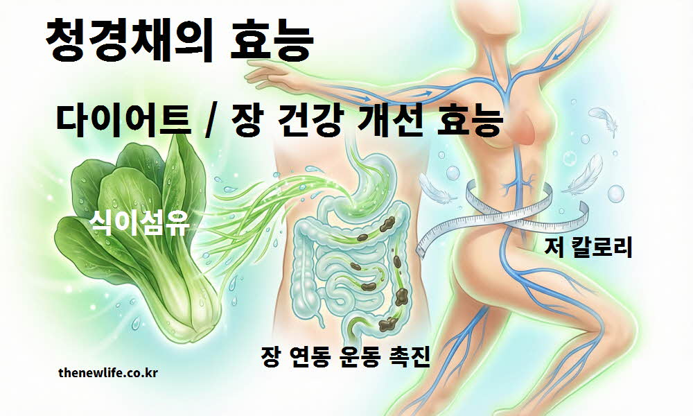 청경채 효능 다이어트 장 건강 개선