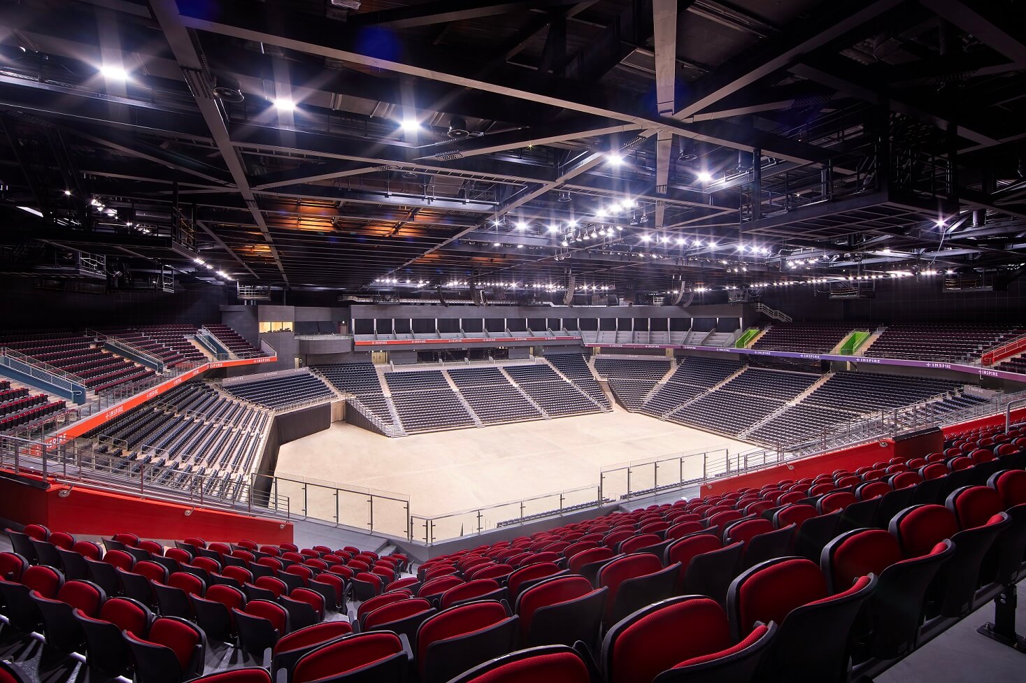 인스파이어 아래나 좌석