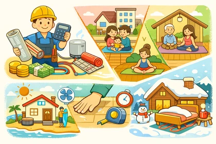 건식 온수난방 설치 과정과 구조 설명10