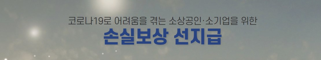 손실보상 선지급 신청