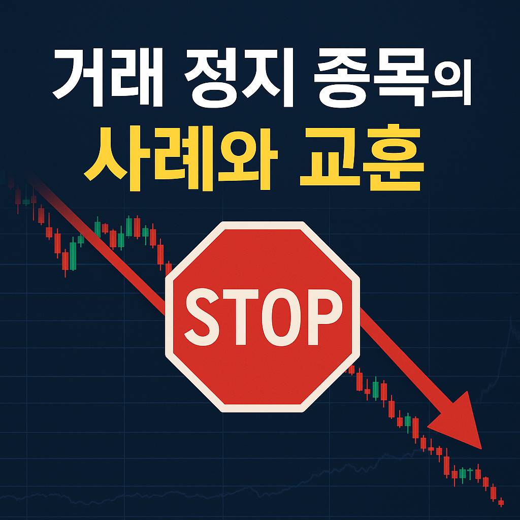 거래 정지 종목의 사례와 교훈