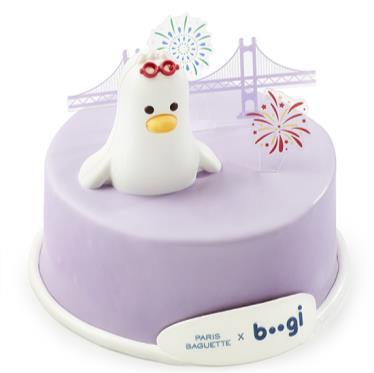 부산시 파리바게뜨, 부기와 함께 불꽃놀이 케이크 출시