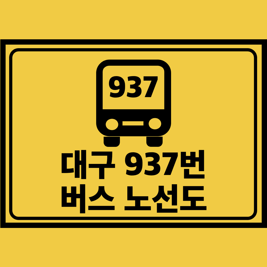 대구937번버스노선도