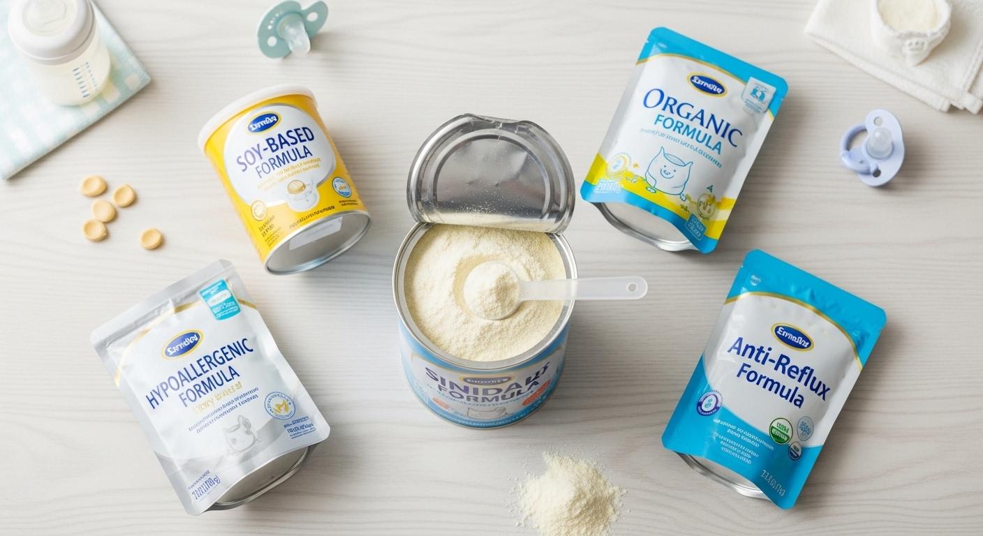 아기 분유 종류